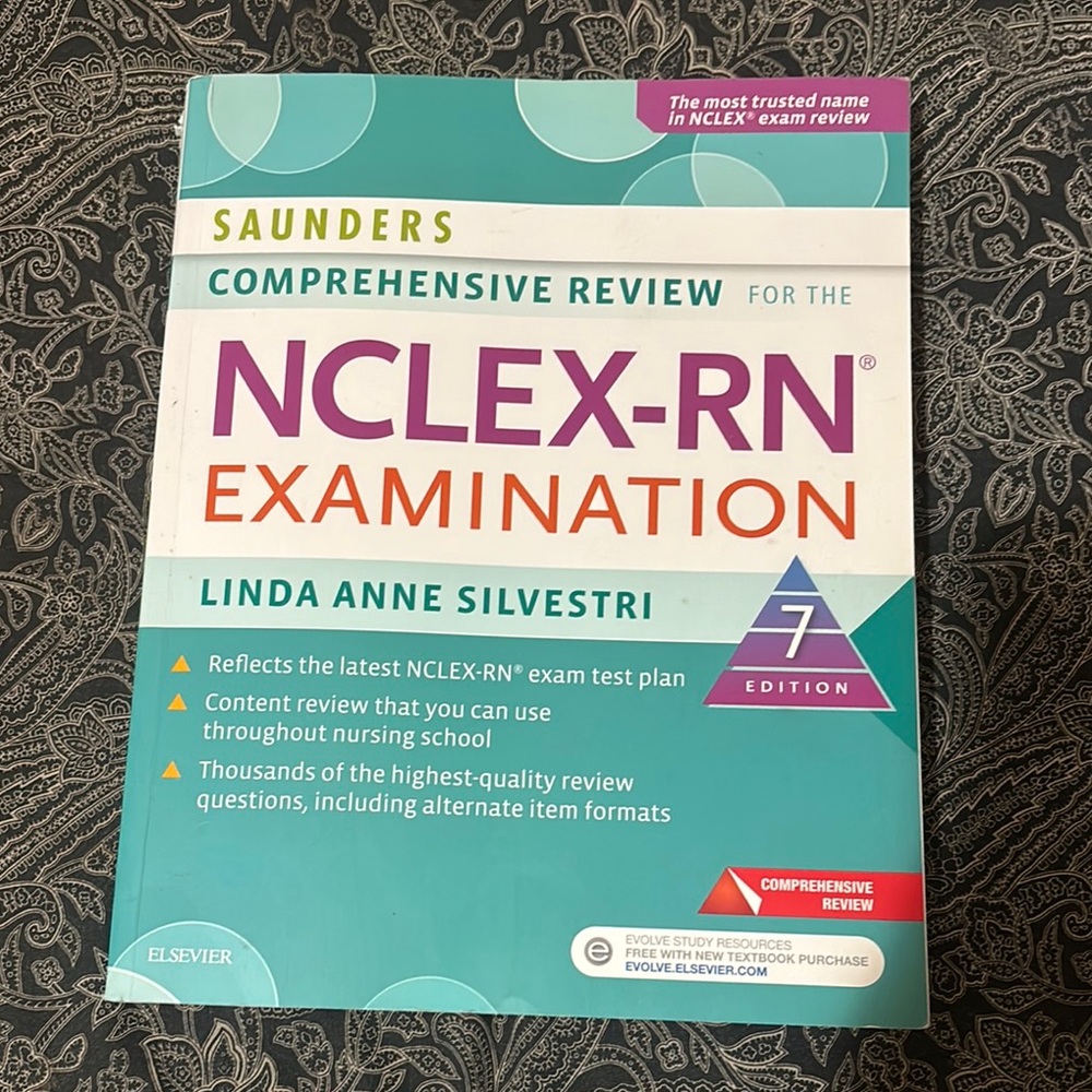 Saunders NCLEX-RN Examination Review Book